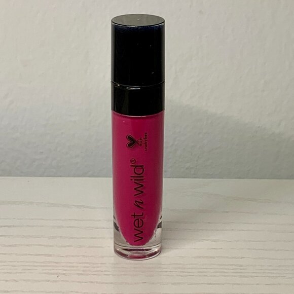 927B NICE TO FUCHSIA  MegaLast Liquid Catsuit Matte Lipstick wet n wild *opened - Picture 3 of 4
